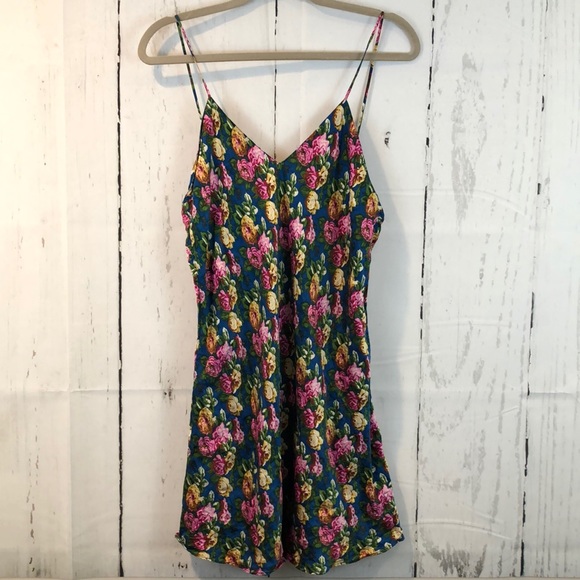 Victoria's Secret Other - Vintage Victoria’s Secret Floral Silk Nightgown